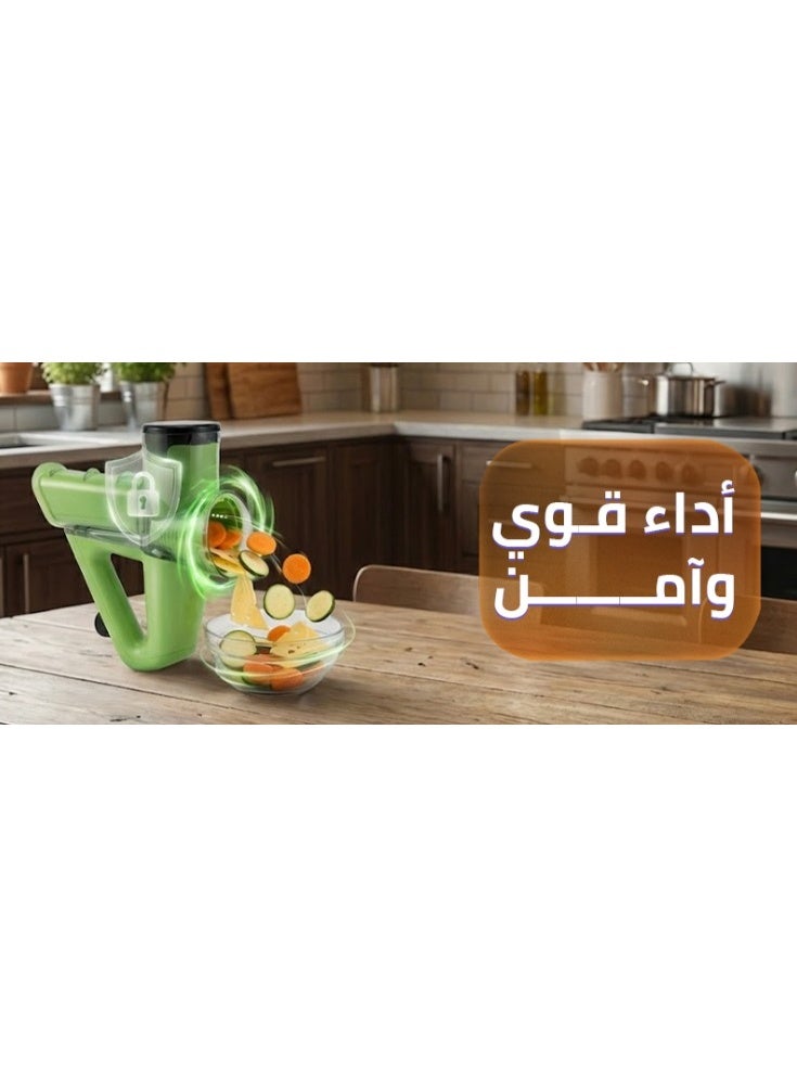 bkam Smart wireless vegetable slicer / green colour - Image 2